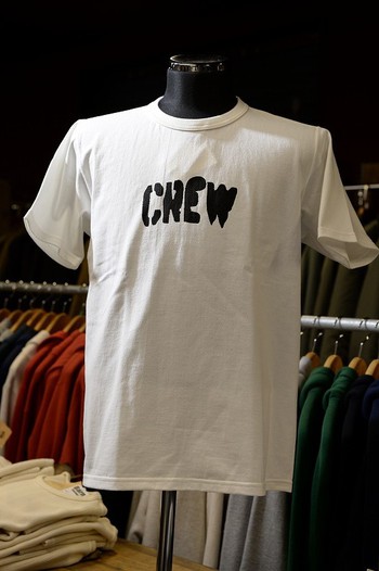 リアルマッコイズ　Tシャツ　JOE MCCOY TEE / CREW ミルク