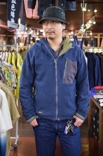 コリンボ　Tampa-Bay Spring Hoody　ネイビー入荷