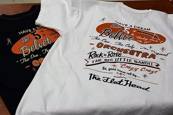 フラットヘッド　Tシャツ一番乗り！！
