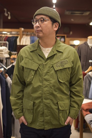 コリンボ 　SOUTHERNMOST BUSH JACKET 　”ROLLING THUNDER OPERATION”