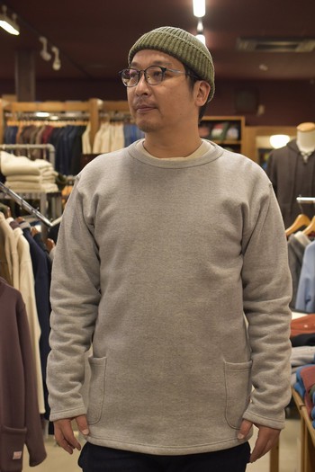 クッシュマン 26335 SIDE POCKET SWEAT TEE
