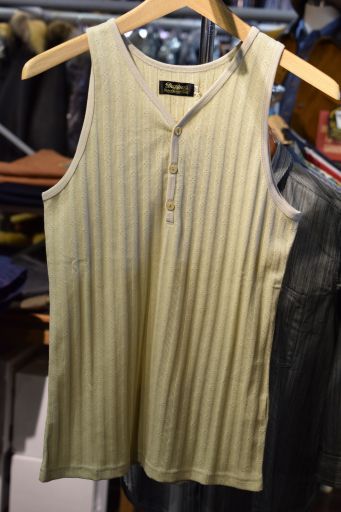 ダッパーズ　クラシックヘンリータンクトップ　LOT1115