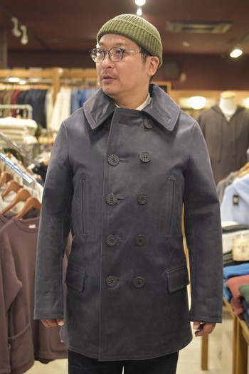 FINE CREEK＆CO 　WWⅡ Pコート Howard Nubuck