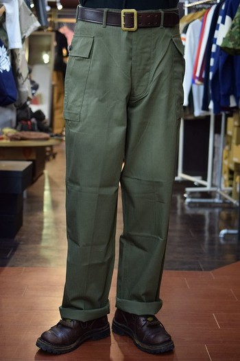 リアルマッコイズ　HBT FATIGUE TROUSERS ご紹介