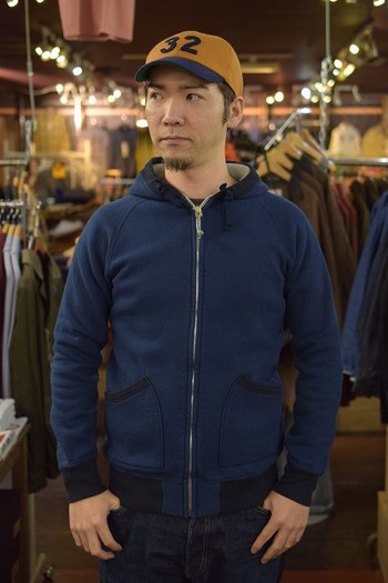 コリンボ　YELLOW PARK SWEAT PARKA 入荷してきました