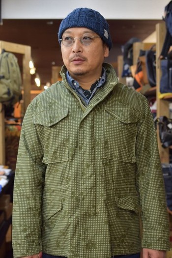 コリンボ　HAMILTON FEILD コート Night.CAMO　