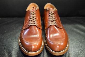 メーカーズ　コードバンライン　V TIP BLUCHER 　#4　入荷