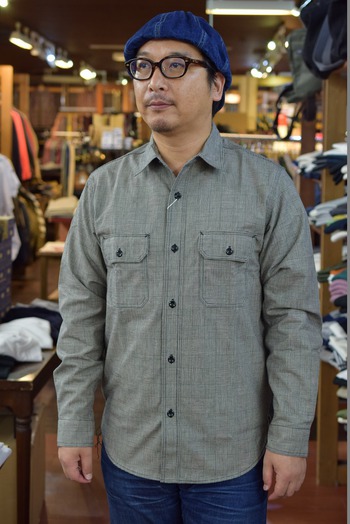 リアルマッコイズ　8HU GLEN PLAID WORKSHIRTS