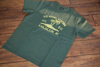 リアルマッコイズ　MC18007　Tシャツ　US NAVAL STATION