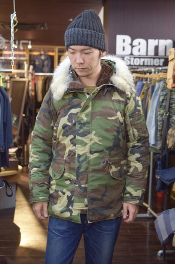 コリンボ予約　2016秋冬　N-3B TYPE SNORKEL-PARKA “MOOSEWOOD”