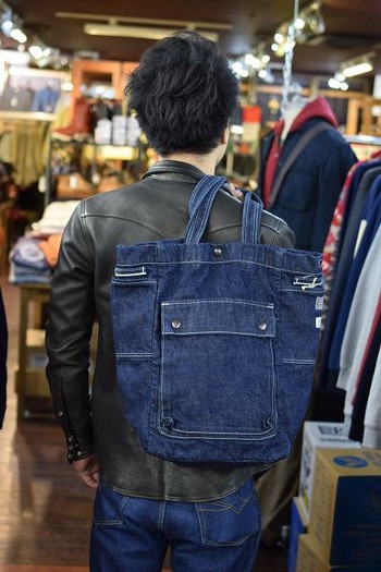 ウエス 裏地付きトートバッグ 入荷