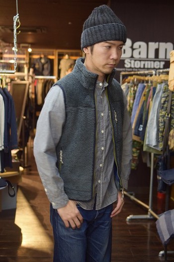 コリンボご予約　2016秋冬MT.MARCY PILE VEST STD