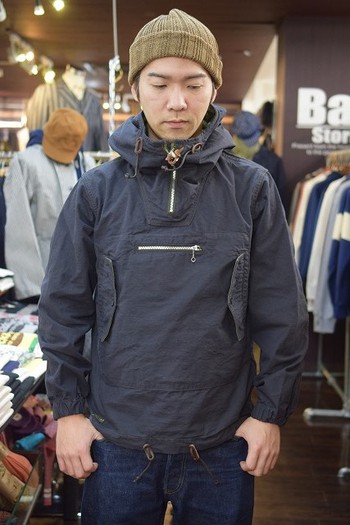 コリンボ　MINNEWASKA ANORAK　BLK入荷