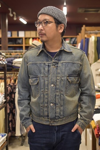 リアルマッコイズ　加工デニムジャケット　2nd TYPE　001XXJ / WASHED
