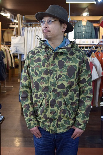 コリンボ　ZT-0108　W.ARSENAL HARD SHELL PARKA カモ