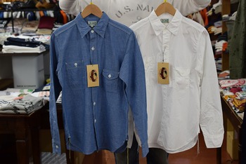 ジェラード　定番　SMORKERS Shirts シャンブレー&綿ブロード