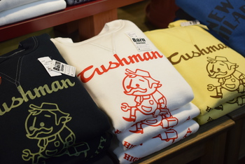 クッシュマン セットインスリーブスウェット