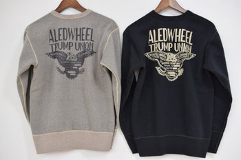 デラックスウエア　S101-17 スウェット　ALEDWHEEL 　入荷