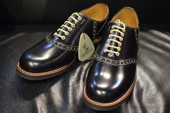 グラッドハンド＆リーガル　サドルシューズ入荷です