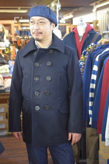 リアルマッコイズ　 U.S.NAVY PEA COAT (1913)　MJ15110
