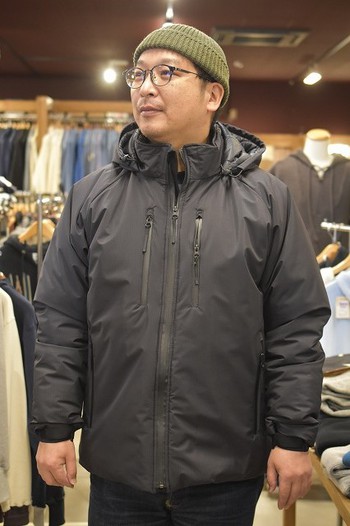 MOSSIR MOCO005 Marshmallow Suit Ethan マシュマロスーツ　サイズ感について