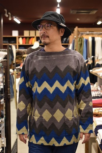 ナイジェルケーボン　FRENCH TERRY SWEAT SH CHUSEN　なかなかよいぞ!!