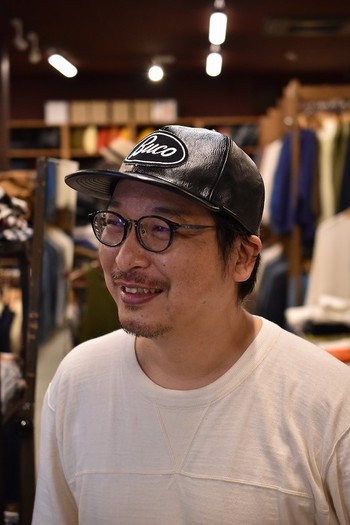 リアルマッコイズ　BA21001 BUCO LEATHER STRAP-BACK CAP BLACK　在庫ございます。