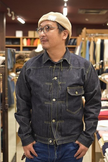 シュガーケーン　 “Made in USA” 13oz. WWⅡ DENIM BLOUSE 1946 MODEL