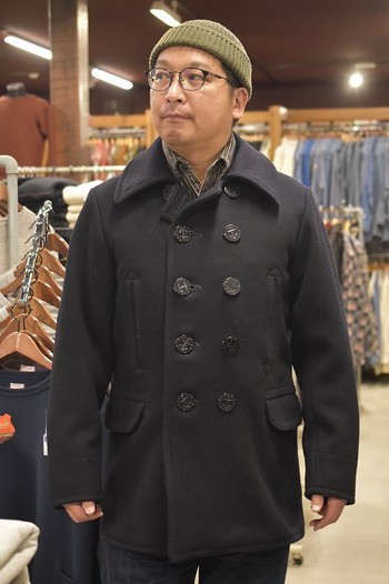 リアルマッコイズ MJ15110 U.S.NAVY PEA COAT (1913)  ご紹介