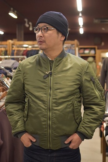 コリンボ　MA-1　ラスト1着