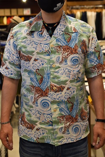 リアルマッコイズ　アロハ　RAYON HAWAIIAN SHIRT / FLYING TIGERS　入荷です