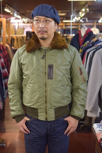 リアルマッコイズ　B-15C　OLIVE　MJ17112
