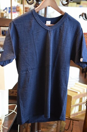 VネックTシャツ　ウエス＆ループ編