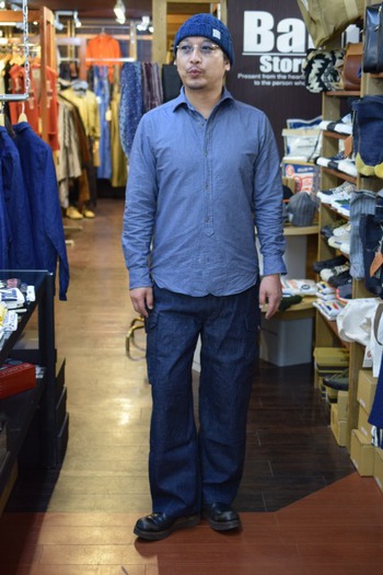 ナイジェルケーボン LYBRO  DRAWSTRING PANT INDIGO