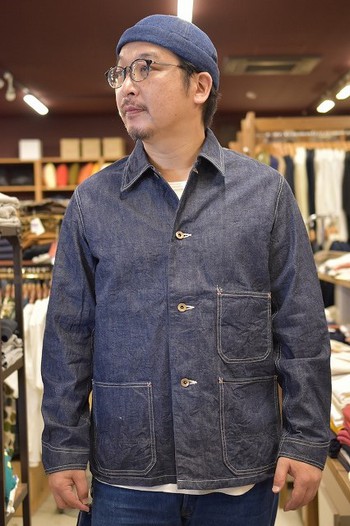 フルカウント　Denim Chore Jacket   入荷です