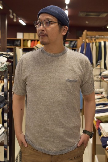 ループ＆ウェフト Seam Ribbed Taping Crewneck  Tシャツご紹介