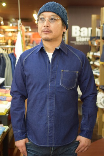 デラックスウエア　デニムシャツ7645　入荷です
