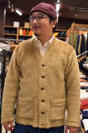 フルカウント　ボアフリースカーディガン　入荷です