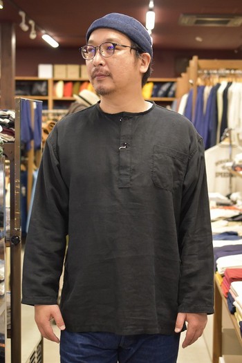 クッシュマン 25406 LINEN SLEEPING SHIRT  いかがでしょうか？