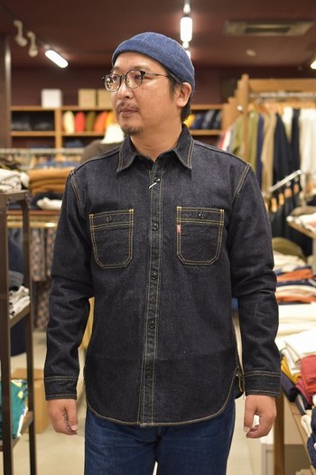 ダルチザン　14ozデニムワークシャツ　ご紹介