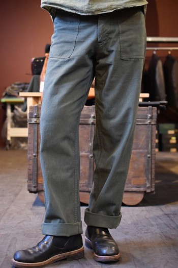 JOHN GLUCKOW×JELADO Field Trousers オリーブ