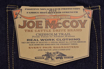 リアルマッコイズ　JOE McCOY  定番デニム906S　入荷です