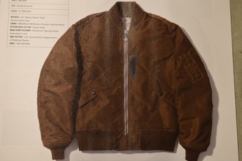 バズリクソンズ　Type L-2 TEST SAMPLE BROWN VERSION   次週発売です