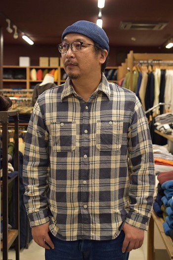 フルカウント　Original Check Cotton Flannel Shirt　ご紹介