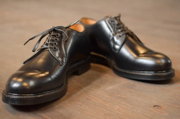ウィールローブ　PLAIN TOE BLUCHER/15066　入荷です