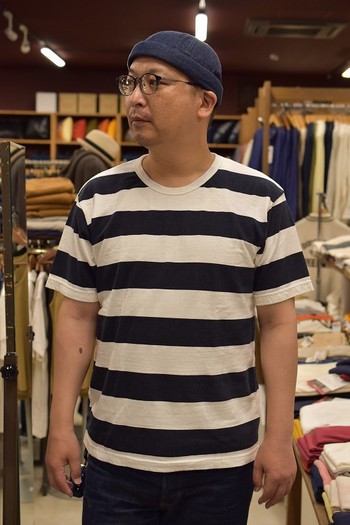 RAFEL　プリントボーダーTシャツ入荷です