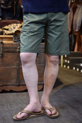 リアルマッコイズ　MP18006　SATEEN UTILITY SHORTS 　