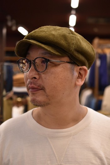 リアルマッコイズ MA21007 8HU LEATHER WELDER CAP BROWN  ご紹介