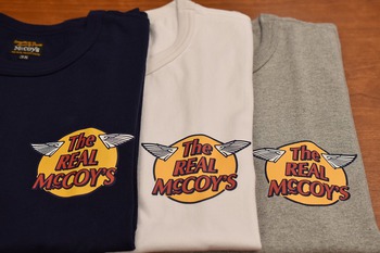 リアルマッコイズ　ロゴTシャツ　本年分も間もなく完売です