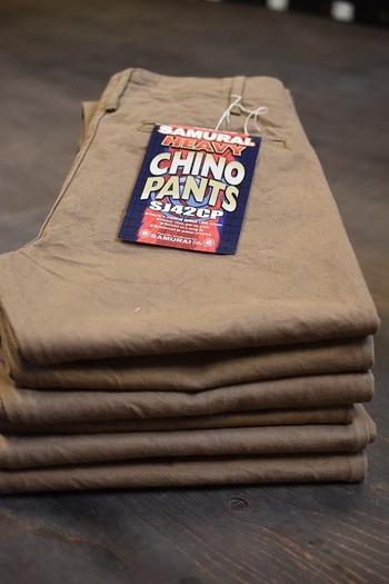 サムライジーンズ　ヘビーチノ　SJ-42CP　入荷です。
